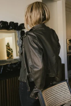 Bohme Vintage Washed Moto Jacket