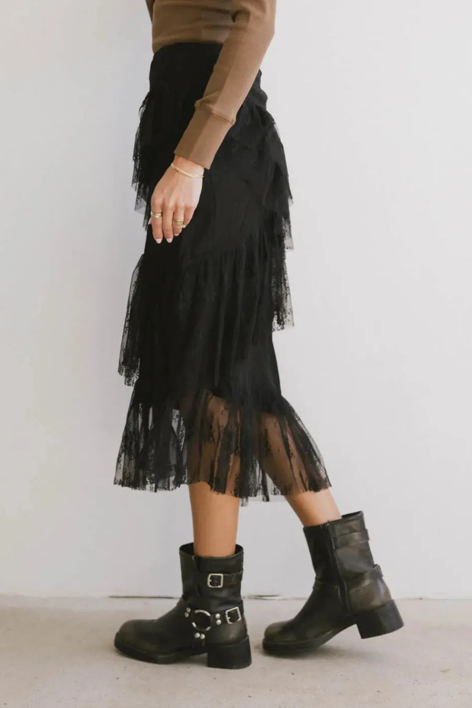 Bohme Where I Belong Midi Skirt in