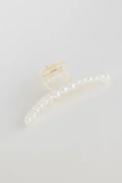 Bohme Pearl Claw Clip in Large