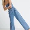 Bohme Wide Leg Denim Jumpsuit - FINAL SALE