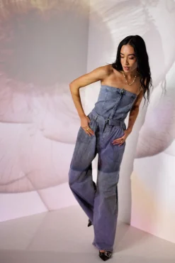 Bohme Wide Leg Denim Jumpsuit - FINAL SALE