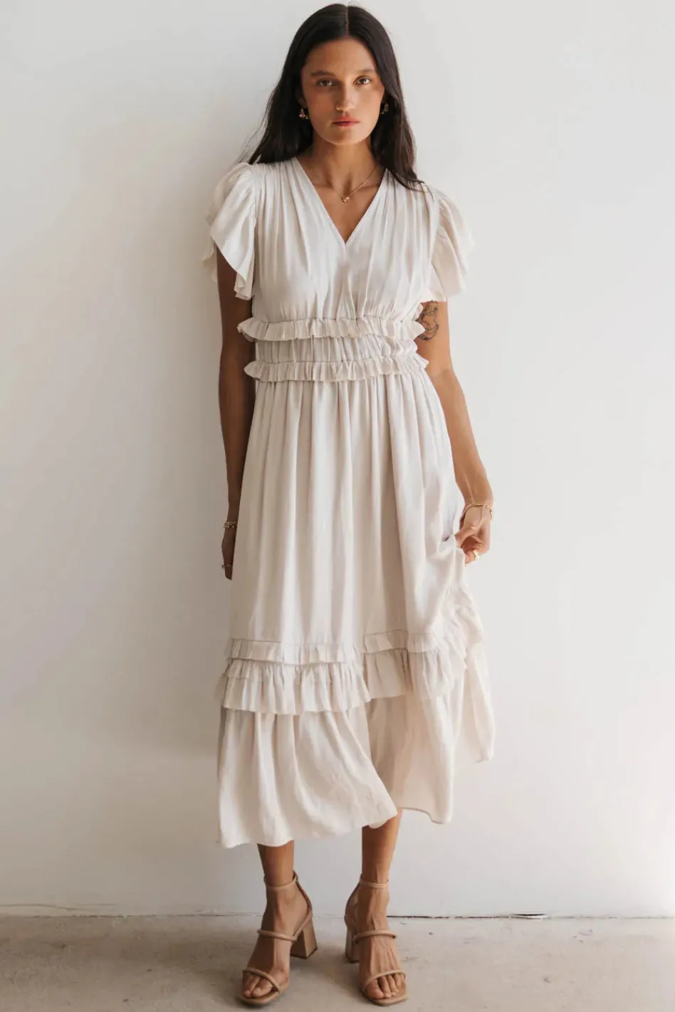 Bohme Willa Ruffle Dress in
