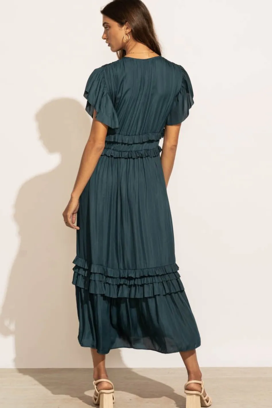 Bohme Willa Ruffle Dress in
