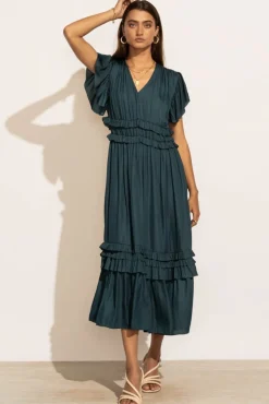Bohme Willa Ruffle Dress in