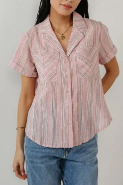 Bohme Wilma Woven Top in - FINAL SALE