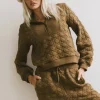 Bohme Winry Quilted Half Zip