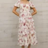 Bohme Xara Floral Midi Dress
