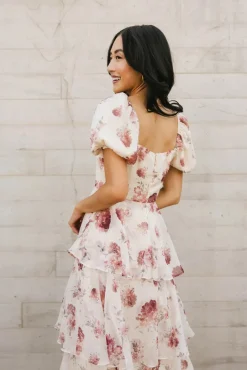 Bohme Xara Floral Midi Dress