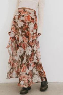 Bohme Xavier Printed Mesh Skirt