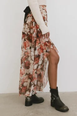 Bohme Xavier Printed Mesh Skirt