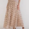 Bohme Yani Ruffle Tulle Maxi Skirt in