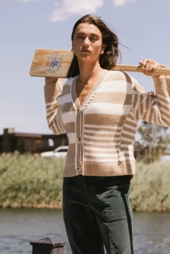 Bohme Yannah Striped Cardigan in