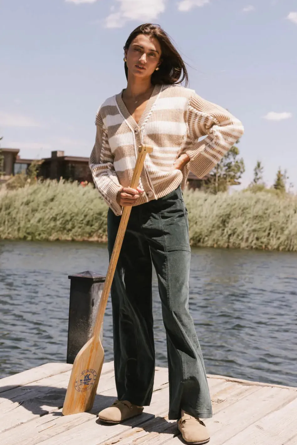 Bohme Yannah Striped Cardigan in