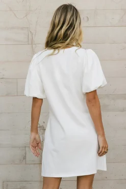 Bohme Yara Puff Sleeve Mini Dress - FINAL SALE