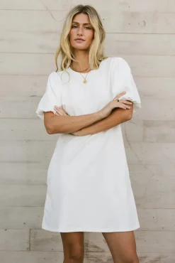 Bohme Yara Puff Sleeve Mini Dress - FINAL SALE