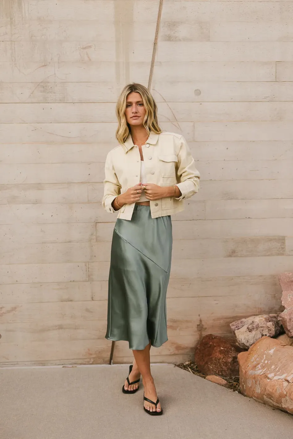Bohme Zada Midi Skirt in