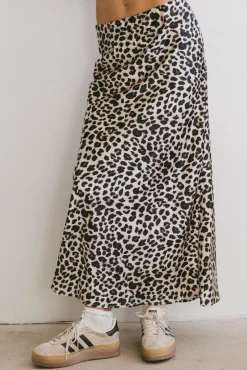 Bohme Zendaya Leopard Skirt