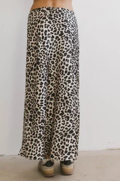 Bohme Zendaya Leopard Skirt