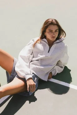 Bohme Zeya Half Zip Sweatshirt in