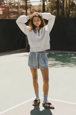 Bohme Zeya Half Zip Sweatshirt in