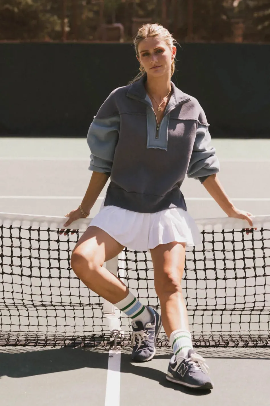 Bohme Zeya Half Zip Sweatshirt in