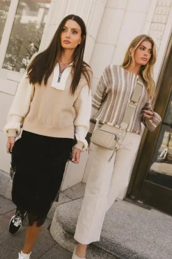 Bohme Zeya Half Zip Sweatshirt in