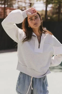 Bohme Zeya Half Zip Sweatshirt in