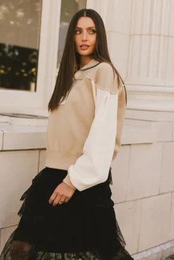 Bohme Zeya Half Zip Sweatshirt in